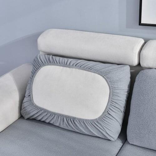 Waterproof Sofa Seat Cushion Cover Armchair Sofa Cover for Living Room Magic Elastic Stretch L Shape Couch Slipcover Protector