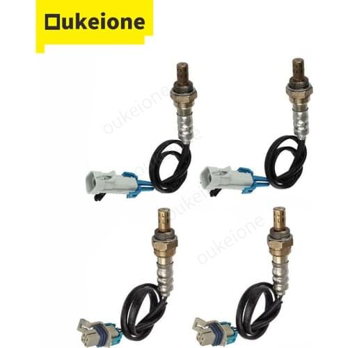 For Cadillac Escalade Chevrolet Tahoe Silverado GMC Sierra Yukon Lambda Oxygen Sensor 4 wire Front Rear Heated 234-4256 234-4668