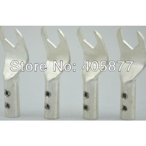 Hi-End silver plated hifi Spade Plug 8pcs