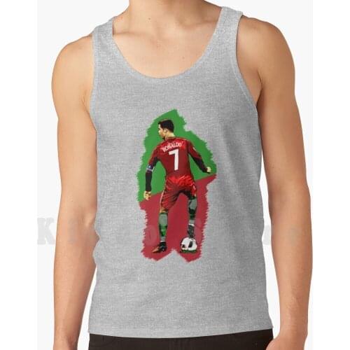 Tank Tops Vest Sleeveless Ronaldo Football Soccer European