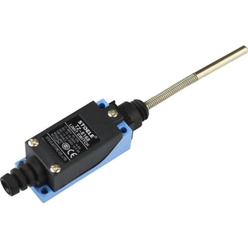 Metal Limit Switch waterproof Resistant to oils dual circuit micro switch with long pole self reset TZ-8168