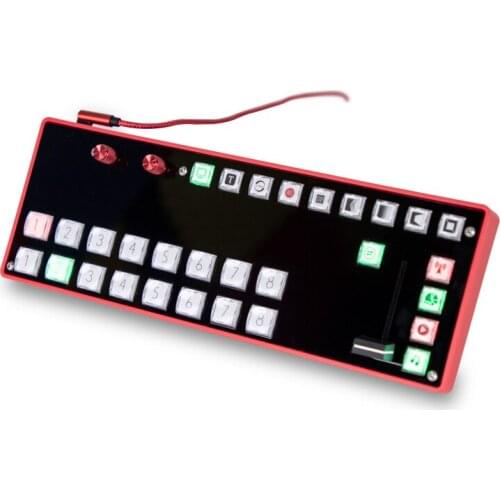 TYSTVideo TYST VMIX mini Switchboard Video switcher Type-C interface For Live broadcast Stream OBS MSHOW Video Audio Board