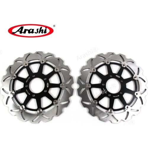 ARASHI CNC Front Brake Discs For SUZUKI GSX R HAYABUSA 1300 1999-2007 Brake Rotors Disks GSX1300R GSX-R GSXR 1300 2000 2001 2002