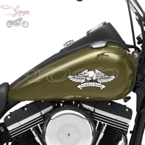 Fly Eagle Decal Fairing Stickers Fuel Tank Decals Vinyl Sticker For Harley Dyna FXDB Street Bob