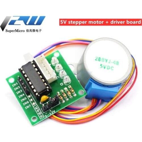 28BYJ-48 Stepper Motor, 5V DC + ULN2003, Stepper Board Motor Drive Module for ARDUINO, DIY KIT, 28BYJ48