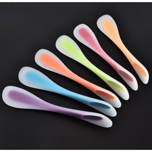 Baking Spatula For Cakes Double Silicone Spatula Spoon Cookie Pastry Scraper Cake Spatula Spoon Pastry Kitchen Utensils