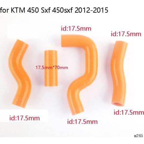 Silicone Radiator Hose kits for KTM 450 Sxf 450sxf 2012-2015