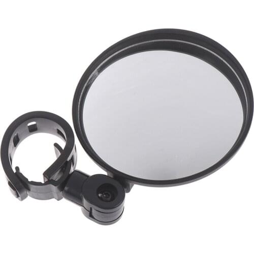 Cycling Rear View MTB Bike Silicone Handle Rearview Mirror Bicycle Rearview Handlebar Mirrors