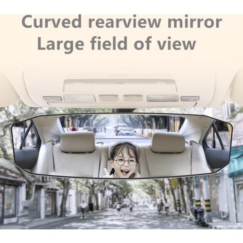 Upscale Universal Car Mirror Interior Rearview Mirror Auto Rear View Mirror Anti-glare Wide-angle Surface Mirror Car Accessories