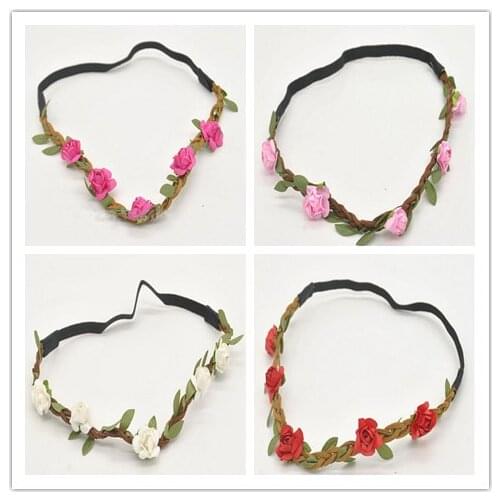 100 pcs New Arrive Seaside Beach Bride Bridesmaid Flower Ornaments Ribbon Decorative Flowers Festival Wedding Beach