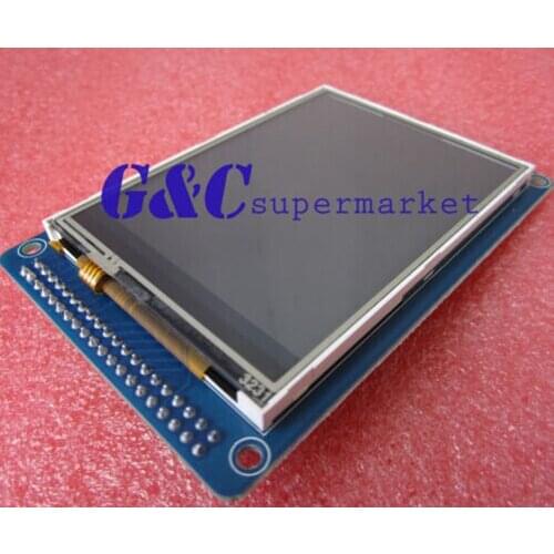 5pcs 3.2 inch 240x320 TFT LCD module Display with touch panel SD card diy electronics