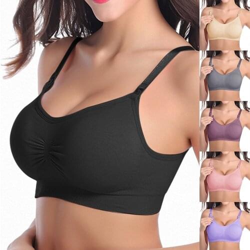 Nursing Bra Maternity Clothes For Pregnant Women Pregnancy Maternity Bra Breastfeeding Lactation Maternal Underwear Things Bras