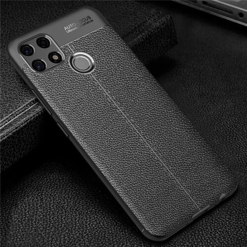 For Realme Narzo 30A Case for Realme Narzo 30A Cover Rubber Silicone TPU Protective Shell Funda Capa Business Style Phone Case