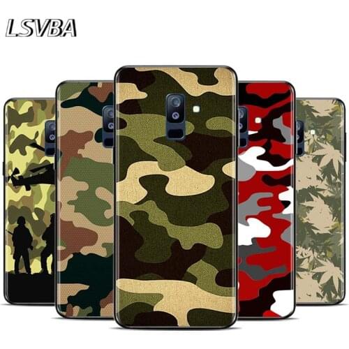 Camouflage Pattern For Samsung Galaxy A9 A8S A8 A7 A6S A6 A5 A3 A750 Plus 2018 2017 2016 Star Phone Case