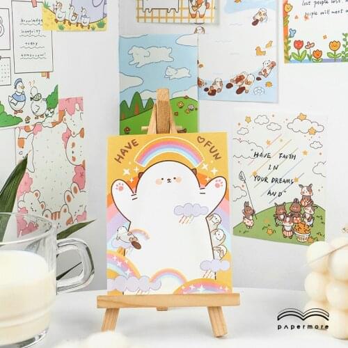 30 Sheets Zoo walk series cute Animals Memo Pad Message Notes Decorative Notepad Note Paper Memo Stationery Office Supplies