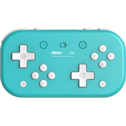 Free Shipping 8BitDo Lite Wireless Bluetooth Gamepad for Nintendo Switch Lite Windows Respberry Pi Yellow Turquoise Edition