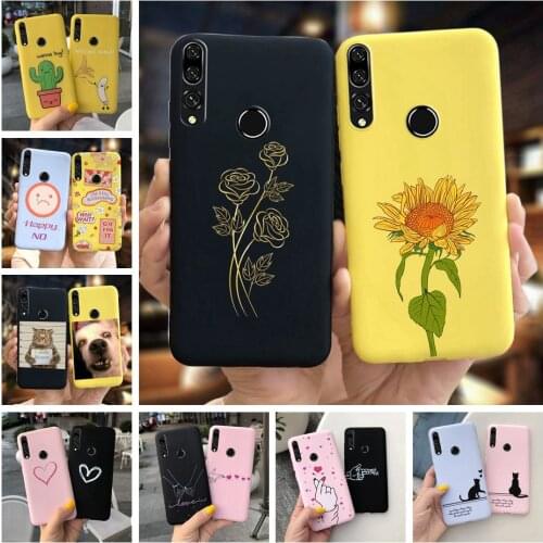 Cartoon Case for Huawei Y9 Prime 2019 Case P Smart Z Soft Silicone Cover Color Phone Cases For Huawei Y9Prime 2019 STK-L21 Coque