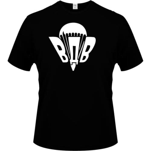 Wholesale Free Shipping Russian Airborne Forces Print Homme Summer Short Sleeve Men T Shirts Male TShirts