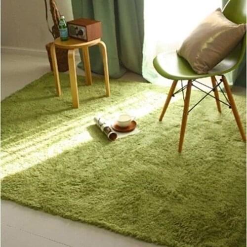 Living room/bedroom Rug Antiskid soft 3CM Long hair carpet modern carpet mat purpule white pink gray 17 color