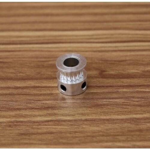 SWMAKER 5pcs* 3D printer belt wheel pulley T2.5-16T timing pulley T2.5 16 teeth 5/6/6.35mm bore size