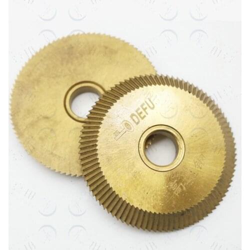 One Piece HSS 95 Tooth Titanium Key Cutter Blade Use For BW-9 RH-2 2AS 238BS Key Copy Duplicating Machine Cutting Wheel