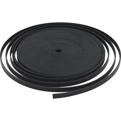 GKTOOLS GT2 2GT 6mm Width Rubber Opening Timing Belt, Used In 2GT Belt Pulley for 3D Printer, DIY Engraving Machine
