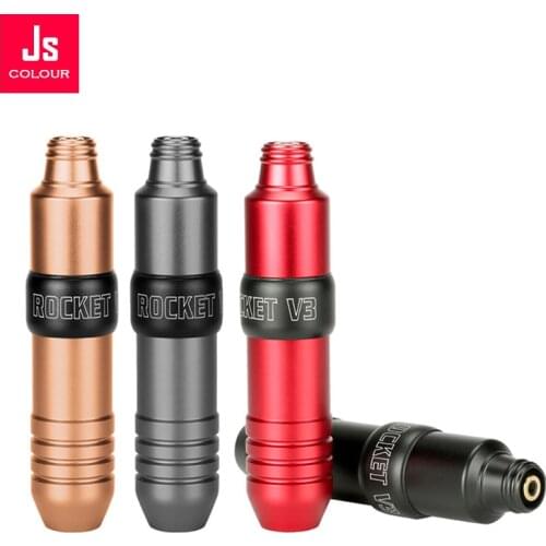 Rotary Tattoo Motor Machine Rocket V3 Double Stroke Guns Direct Drive Liner Permanent Makeup RCA Jack Tattoo Pen Set Supplies