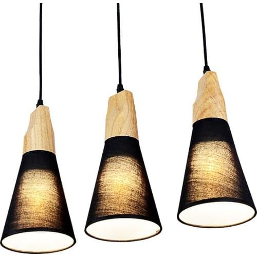 Nordic Modern Simplicity Solid Wood Chandelier Indoor Light Home Lighting Easy To Install Living Room Bedroom Dining Room Study
