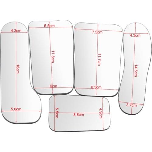 Dentist Mirrors Tool Orthodontic Double-Sided Mirrors Photography Reflector Dental Intra Oral Glass Mirror Coated Titanium