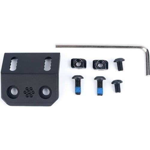 ARISAKA Airsoft RM45 Offset Mount For Surefire M600 M300 Lights For M-lok Keymod Gel Blaster Airsoft AEG Toy Gun Accessory