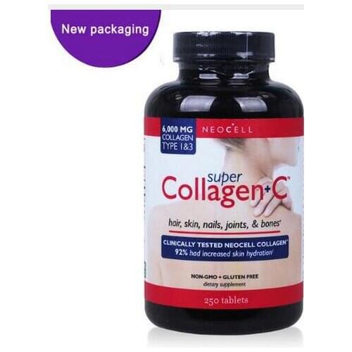 Super Hydrolyzed Collagen+c Hair,skin,nails,joints,& Bones 250pcs/bottle
