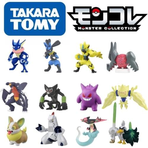 TOMY Pokemon Figures MS 4-48 Kawaii Appearance Super High Quality Exquisite Perfectly Reproduce Anime Collection Gift