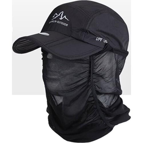 Quick-drying Collapsible Baseball Hat Fashion Unisex Sunscreen Baseball Cap Casual Golf Travel Sports Outdoor Fishing Caps