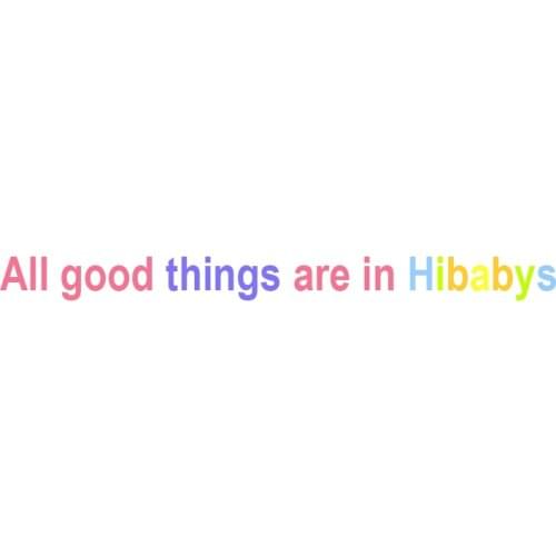 All good things are in Hibabys