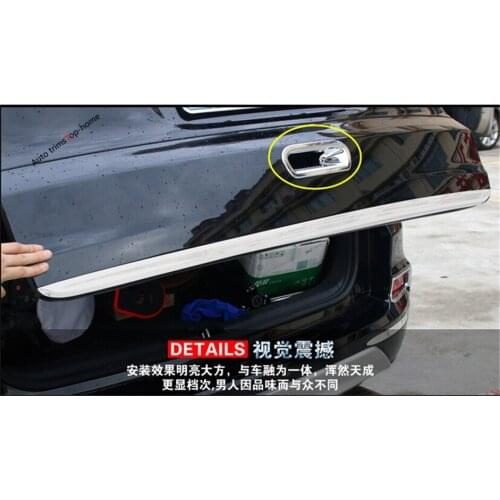 Yimaautotrims Rear Door Handle Bowl Cover Trim 1 Pcs Fit For Honda CRV CR-V 2015 2016 ABS Chromium Styling