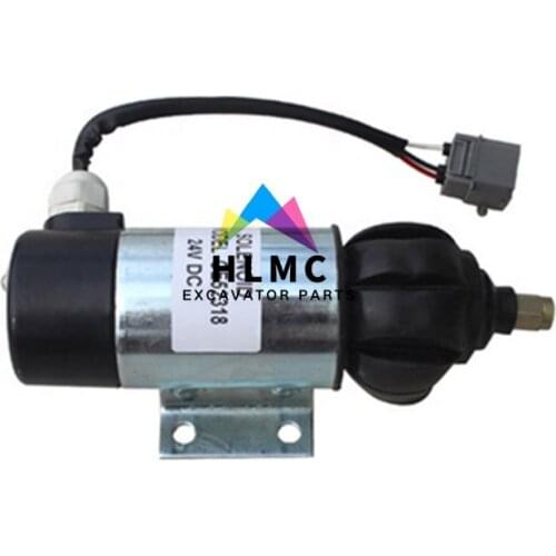 Excavator Parts D6D D6E Perkins Diesel Flameout Switch For Excavator Solenoid Valve OE52318 872826