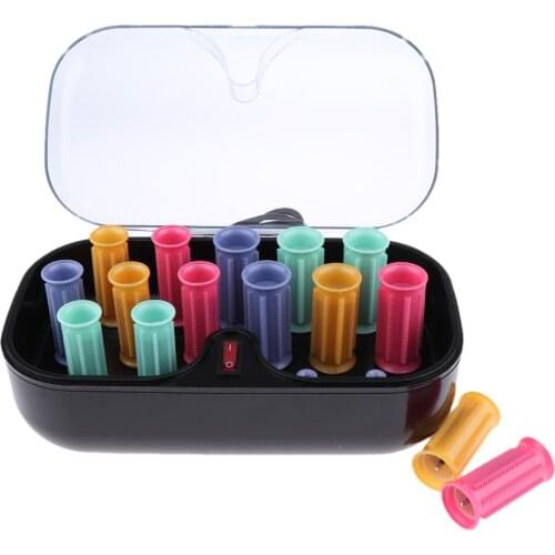 15Pcs Instant Heat Rollers Hair Styling Heated Curlers For All Hair Types