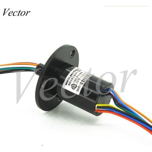 2~12 high-current collector rings each current 5A