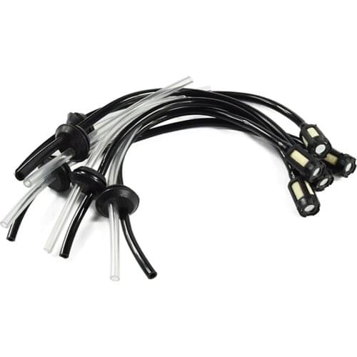 5Pcs Fuel Hose Pipe Kit with Fuel Filter for 4 Stroke Trimmer Brushcutter Lawnmower Home DIY Hand Tool Parts