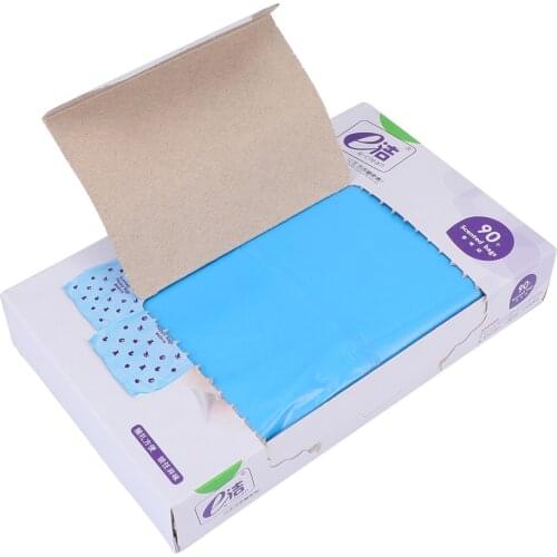 1 Box/90pcs Practical Scented Nappy Bag Convenient Diaper Bags Nappy Storage Pouch for Home Daily Use