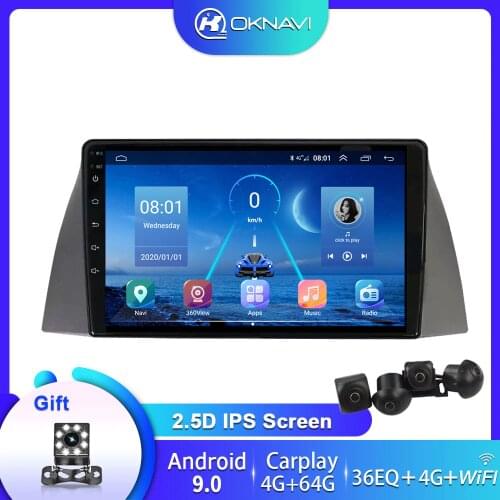 10“ Android 9.0 Car Multimedia Radio Video Player For Chery Tiggo T11 2005-2013 Carplay RDS DSP 2 Din 360° Rearview Camera