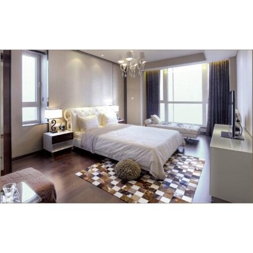 Free shipping 1 piece via DHL 100% natural genuine cowhide steel matting