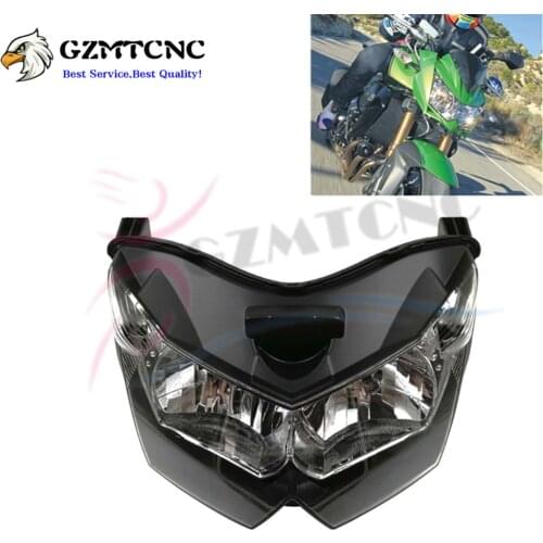 For Kawasaki Z750 ZR750L 2007 2008 2009 2012 Z1000 07-09 Motorcycle Z 750 1000 Headlight Replace Headlamp Lighting Lamp Clear