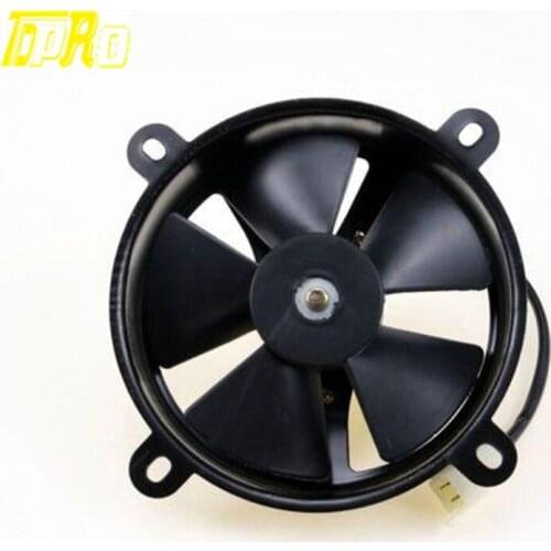 Motorcycle 12v Electric Cooling Fan Water Cooled Bike Scooter Oil Cooler XQ