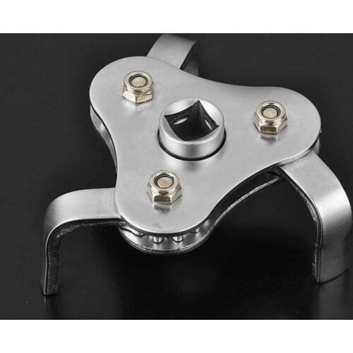 Hot Dual-use three-jaw filter wrench oil filter machine filter car repair tool replacement disassembly Wrench Tool