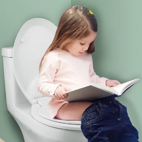 Child Adult Toilet Closet Seat Children Double Layer Pot Training Cover Prevent Falling Toilet Lid For Kids Bathroom Toilets WC