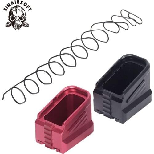 Hot Tactical Innovations Aluminum Black Base Pad Kit For GLOCK 17, 22, 34, 35 The USPA IPSC And IDPA paintball shooting Sports