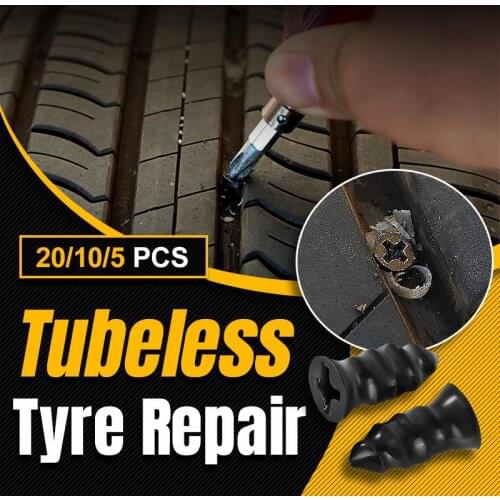 5/10PCS Auto Motorcycle Vacuum Tire Repair Rubber Nail Kit Fast Tool Self-service Tubeless Tire Repair Nail Dropshipping