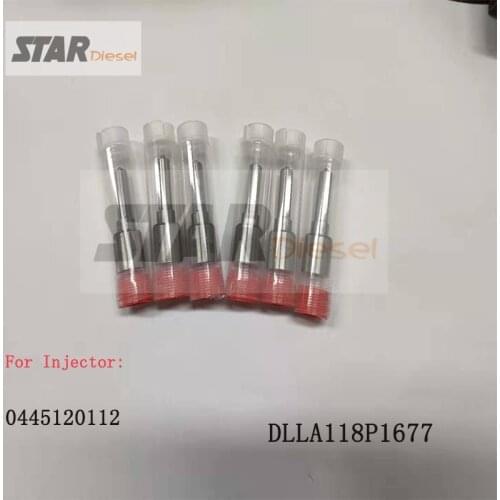 Star Diesel Injector Nozzle Tip DLLA118P1677 (0 433 172 027), Fuel Nozzle DLLA 118 P 1677 (0433172027) For CUMMINS 0445120112