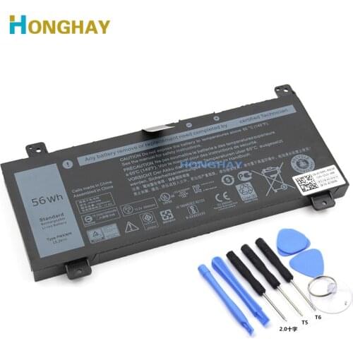 Honghay PWKWM New Laptop battery For DELL Inspiron 14 7000 Inspiron 14 7466 7467 P78G 15.2V 56WH